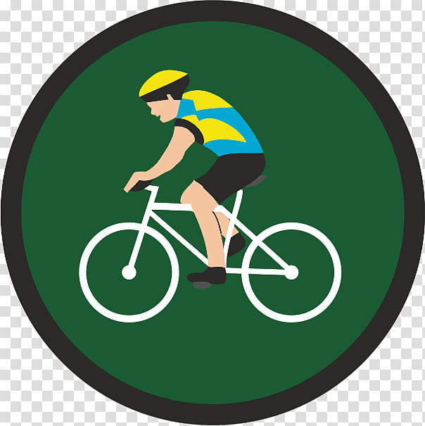 Circle Design, Bicycle, Logo, Flat Design, Green, Cycling, Vehicle, Bicycle Wheel transparent background PNG clipart