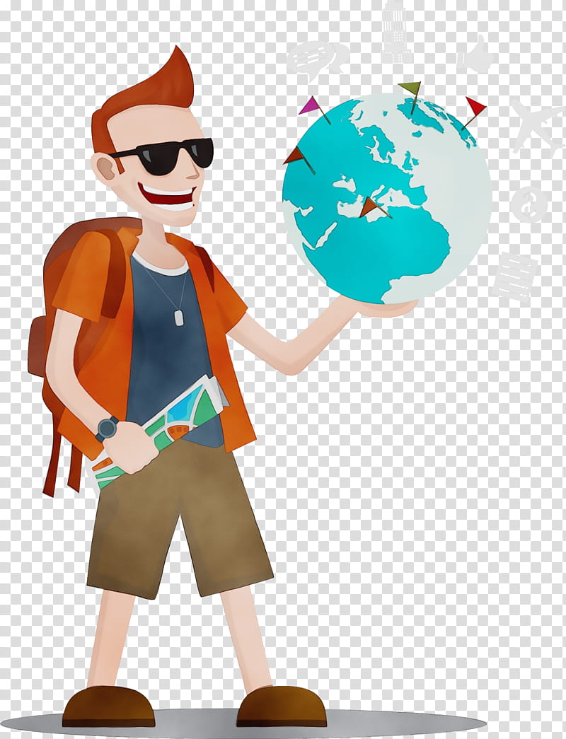 Travel Globe, Watercolor, Paint, Wet Ink, Gap Year, Master Of Business Administration, Tourism, College transparent background PNG clipart