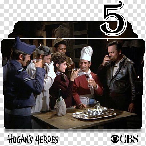 Hogan Heroes series and season folder icons, Hogan's Heroes S ( transparent background PNG clipart