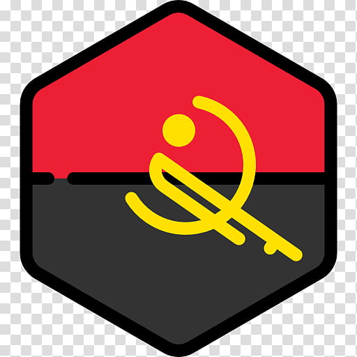 Flag, Angola, Sign, Signage, Logo, Symbol transparent background PNG clipart