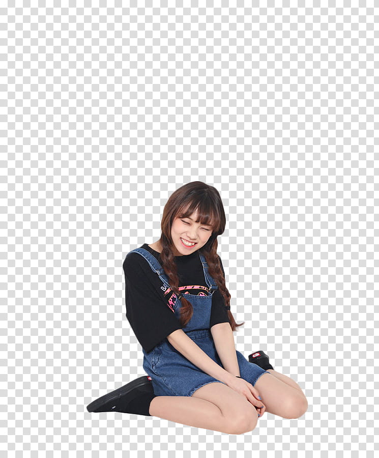 smiling woman sitting on floor transparent background PNG clipart