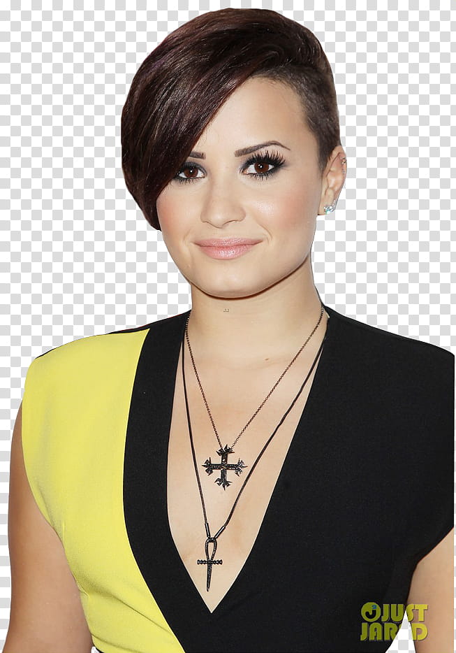 Demi Lovato ,  transparent background PNG clipart