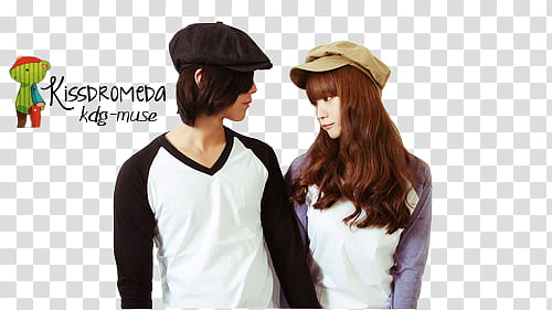 Ryu Hyeju and Park Jiho Arooki models and couple transparent background PNG clipart