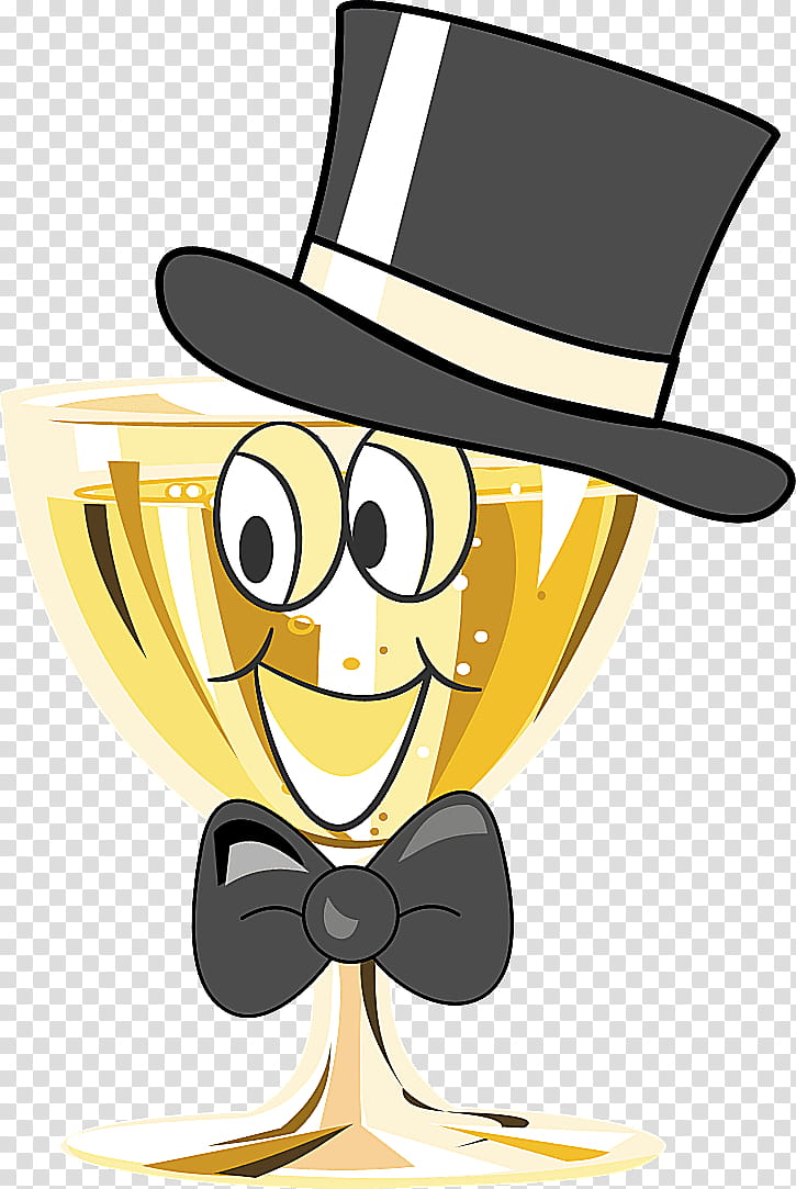 Wine Glass, Champagne, Cocktail, Champagne Glass, Cocktail Glass, Cartoon, Toast, Yellow transparent background PNG clipart
