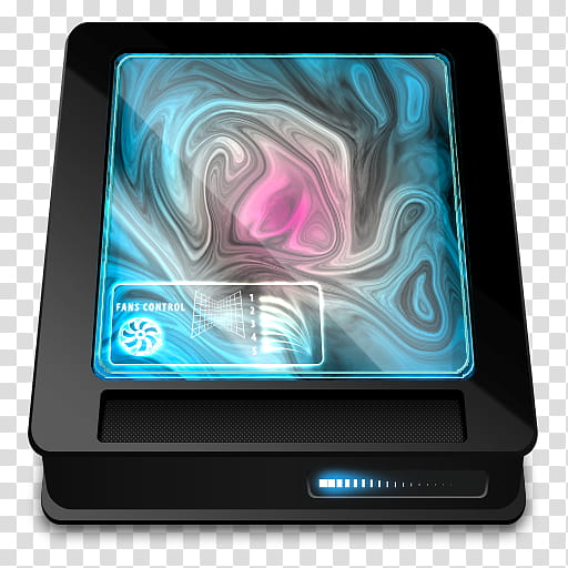 Organic HD Black, rectangular black digital home appliance transparent background PNG clipart