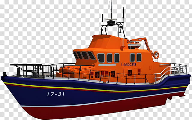 Fishing, Severnclass Lifeboat, Royal National Lifeboat Institution, Vehicle, Water Transportation, Watercraft, Pilot Boat, Survey Vessel transparent background PNG clipart