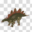 Spore creature Stegosaurus update transparent background PNG clipart