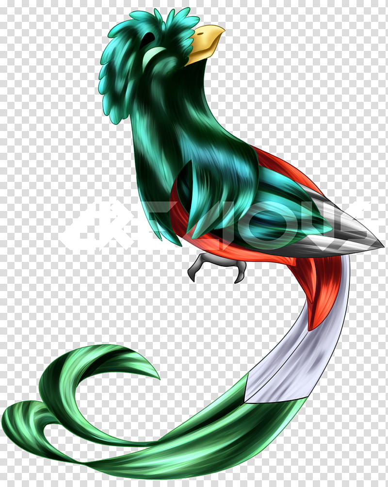 Bird, Rooster, Drawing, Quetzal, Guatemala, Cartoon, Resplendent