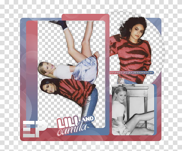 CAMILA MENDES X LILI REINHART, ELISION-S PREVIEW icon transparent background PNG clipart