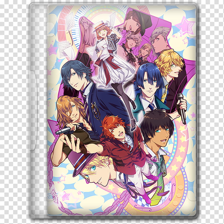 Anime  Spring Season Icon , Uta no☆Prince-sama♪ Maji Love Revolutions, anime characters poster transparent background PNG clipart