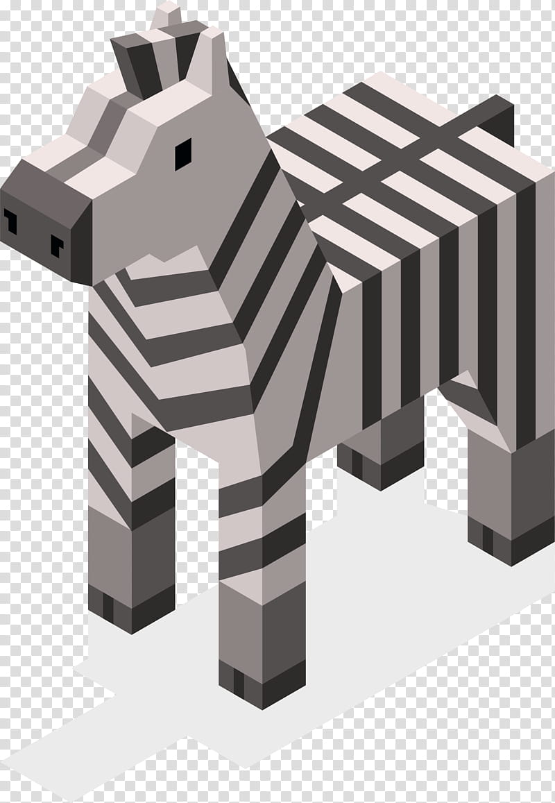 Zebra, Animal, Creativity, 3D Computer Graphics, Structure, Line, Angle, Technology transparent background PNG clipart