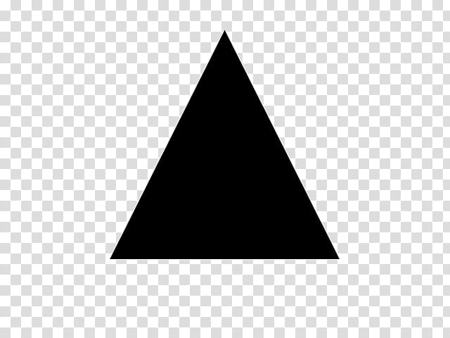 Triangulo, black triangle illustration transparent background PNG clipart