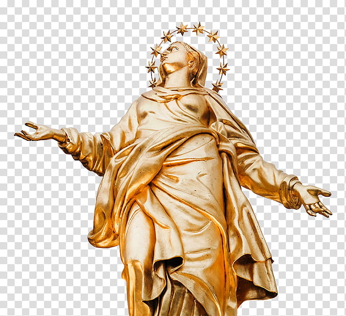 Karolina s, gold-colored woman statue transparent background PNG clipart