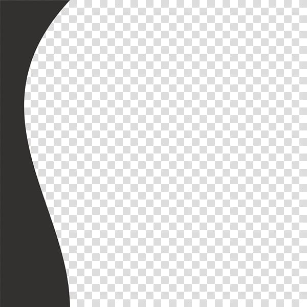 black curved frame transparent background PNG clipart