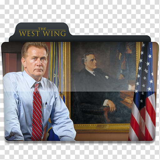 Windows TV Series Folders W X, The West Wing man poster transparent background PNG clipart