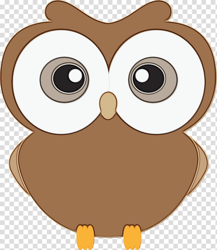 owl cartoon bird bird of prey, Watercolor, Paint, Wet Ink, Eastern Screech Owl transparent background PNG clipart