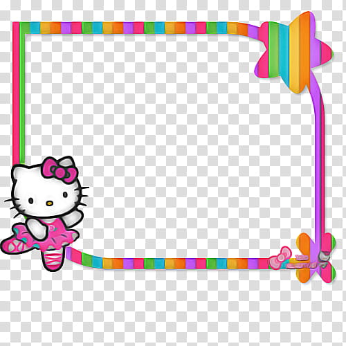 kitten border clip art