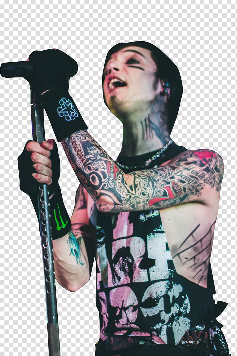 Andy Biersack transparent background PNG clipart