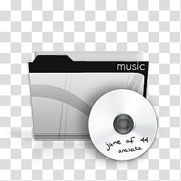Customizable Folders, music disc and folder transparent background PNG clipart