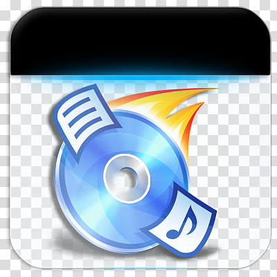 Blue Line Icons Pack, CDBurnerXP transparent background PNG clipart