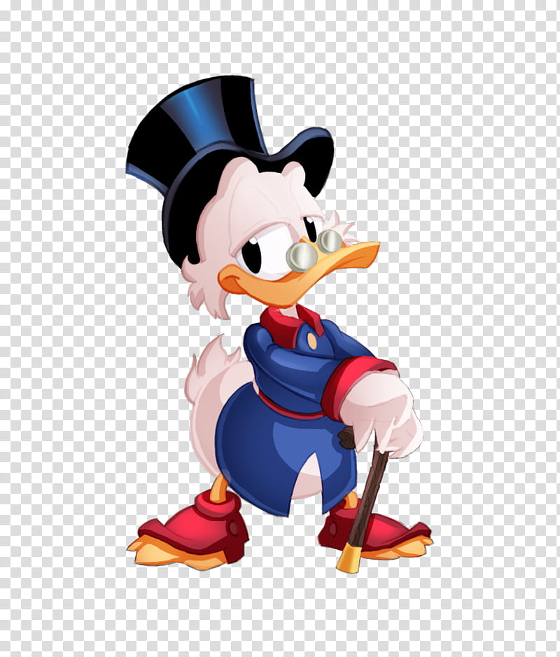 Scrooge McDuck transparent background PNG clipart