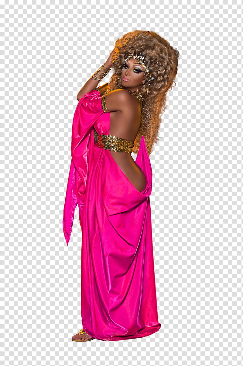 Rupauls Drag Race Season  ,  Roxxxy Andrews transparent background PNG clipart