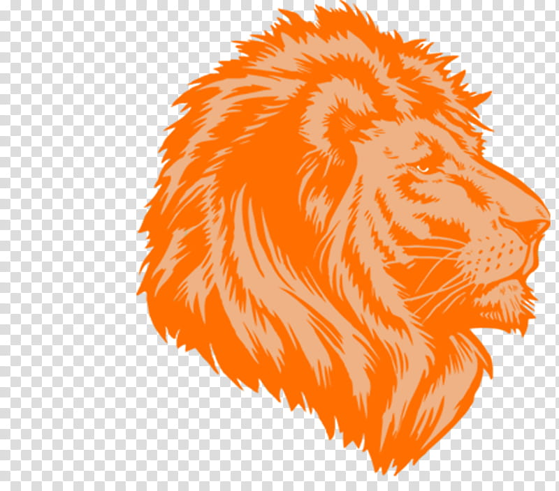 Lion Logo, Roar, Lions Roar, Drawing, Visual Arts, Orange, Wildlife transparent background PNG clipart