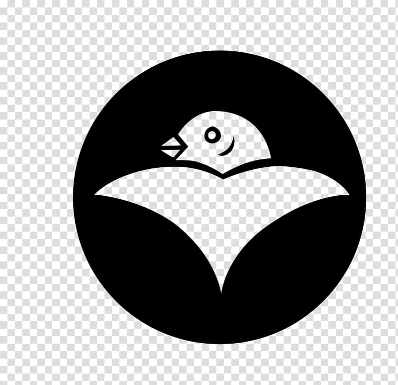 Japanese Motifs and Crests, bird logo transparent background PNG clipart