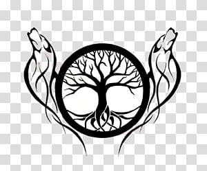 yggdrasil symbol tattoo