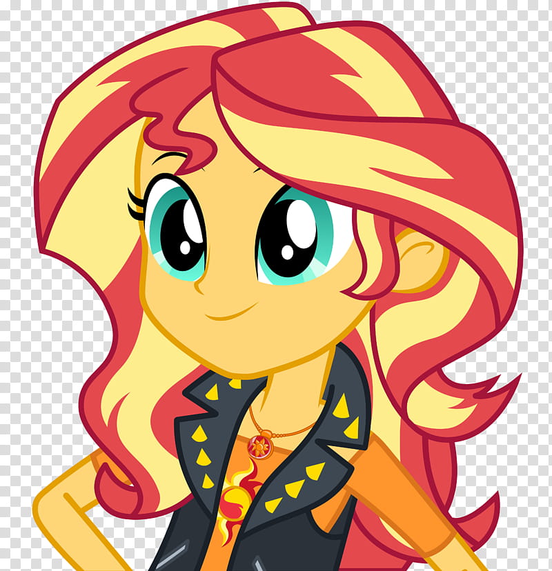 MLP EG Sunset Shimmer transparent background PNG clipart