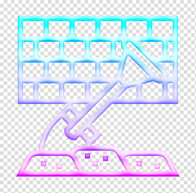 Brick icon Architecture icon Shovel icon, Line, Rectangle, Computer Keyboard, Square transparent background PNG clipart