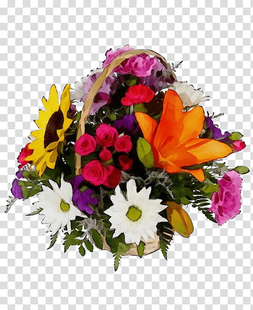 Purple Watercolor Flower, Paint, Wet Ink, Floral Design, Cut Flowers, Transvaal Daisy, Flower Bouquet, Chrysanthemum transparent background PNG clipart