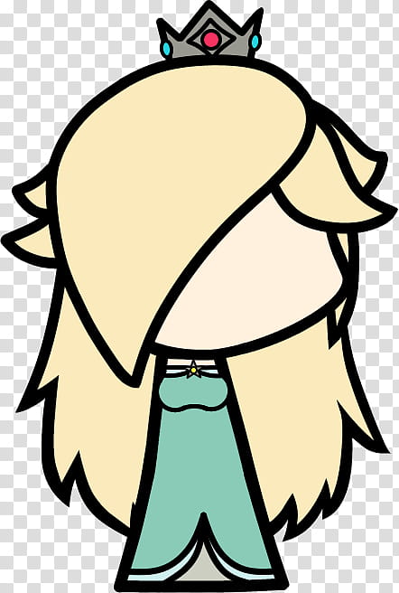 My custom walfas bases Princess Rosalina X transparent background PNG clipart