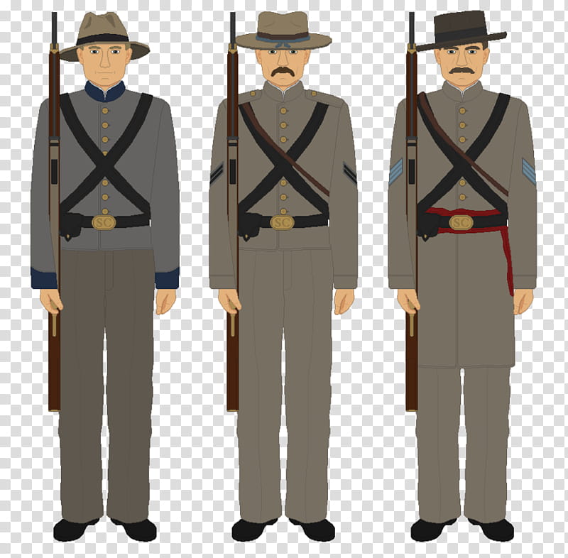 The Palmetto Sharpshooters Regiment,  transparent background PNG clipart
