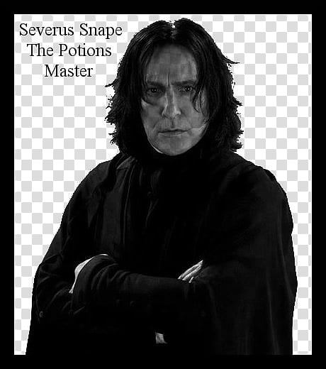 Severus Snape transparent background PNG clipart