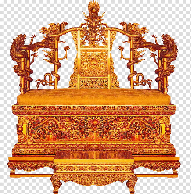 Forbidden City, Emperor Of China, Qing Dynasty, Throne, History, Book, Chair, Chinese Dragon transparent background PNG clipart