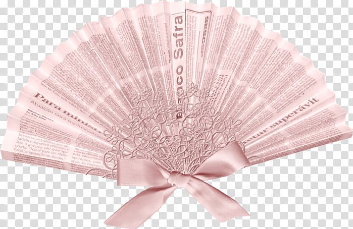 Pink, Newspaper, Fan, Creativity, Data Compression, Free Newspaper, Hand Fan, Decorative Fan transparent background PNG clipart