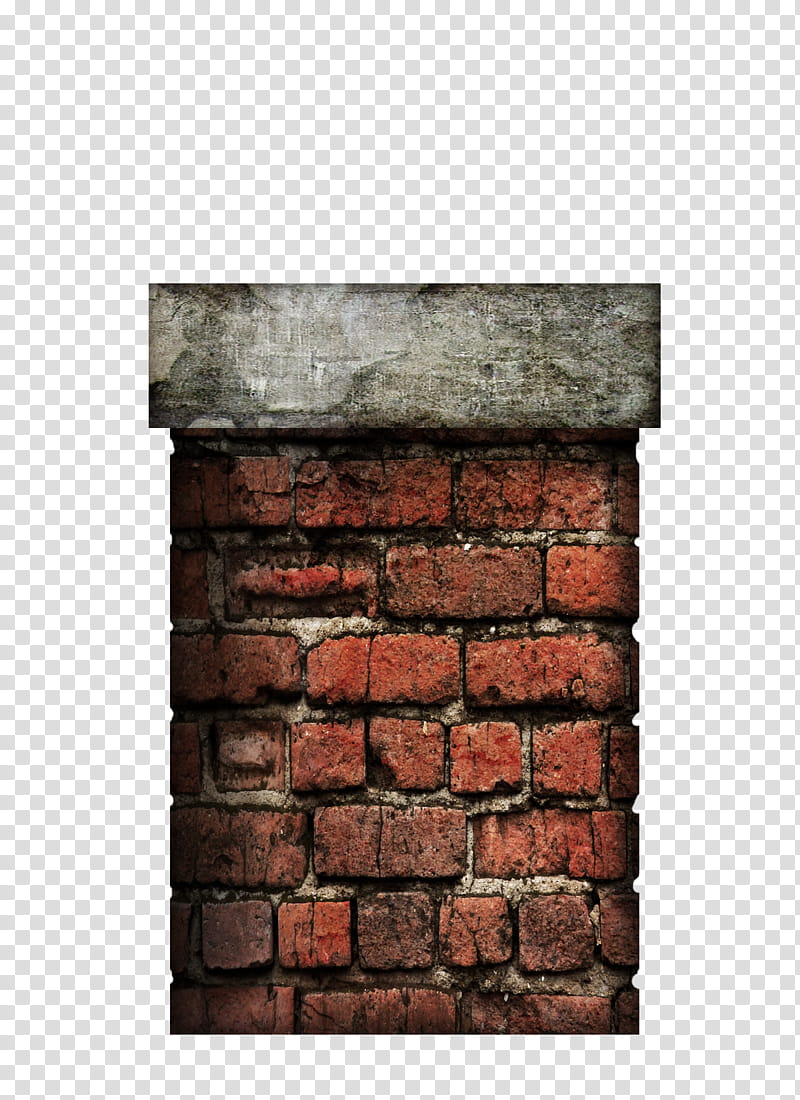 Chimney, gray and red brick chimney transparent background PNG clipart