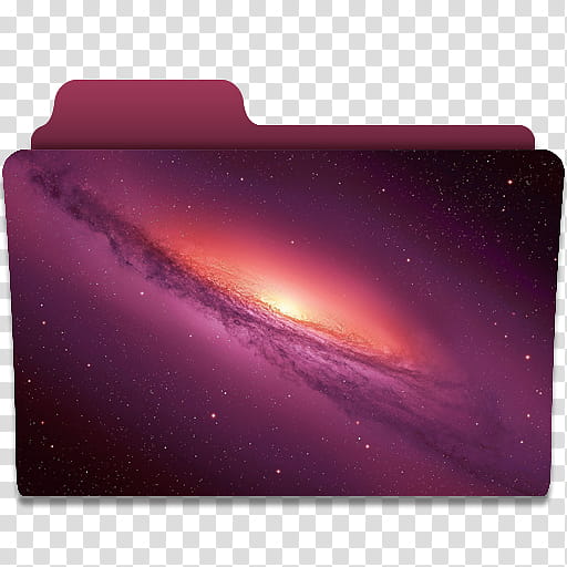 Galaxy Folder Icon ,  transparent background PNG clipart