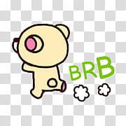 Facebook Rilakkuma stickers by transparent background PNG clipart