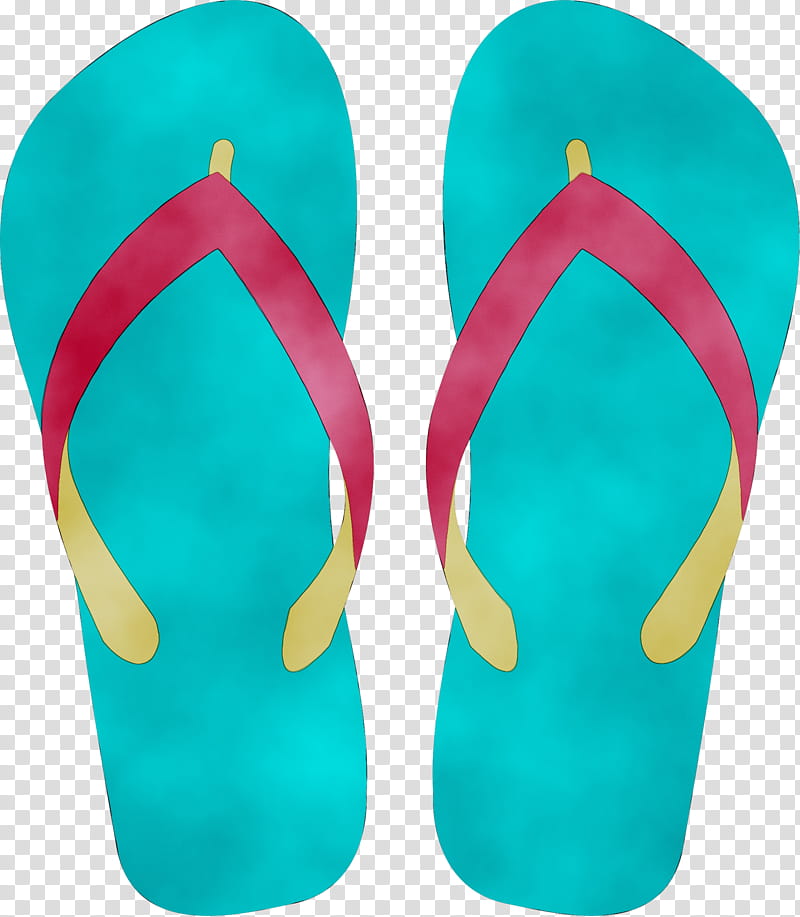 Flipflops Flipflops, Slipper, Sandal, Shoe, Footwear, Tshirt, Logo, Aqua transparent background PNG clipart