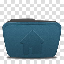 Grain Folders, blue house-print folder transparent background PNG clipart
