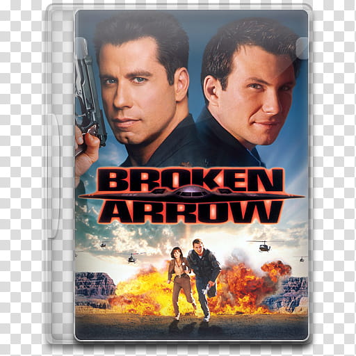 Movie Icon Mega , Broken Arrow, Broken Arrow DVD case transparent background PNG clipart