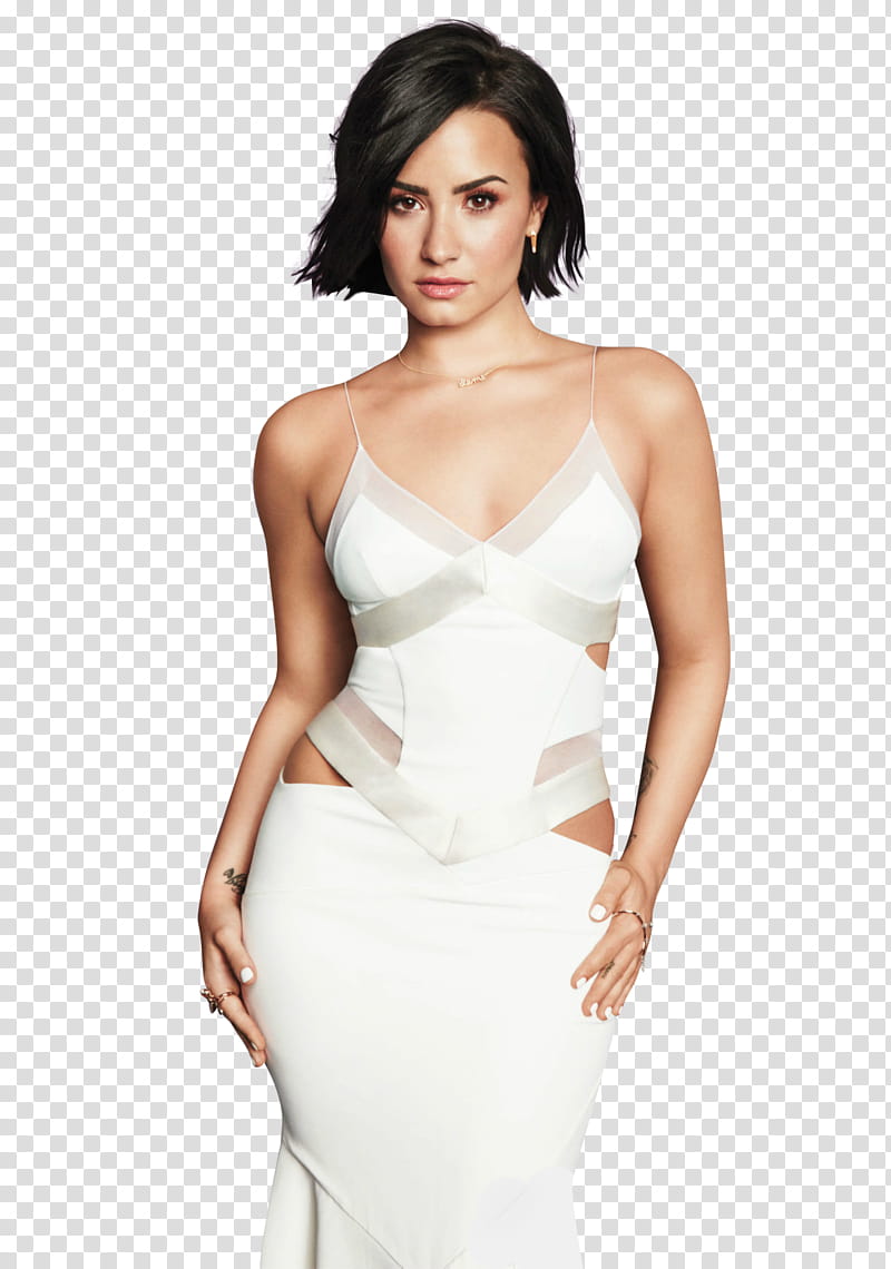 Demi Lovato ft Richi transparent background PNG clipart