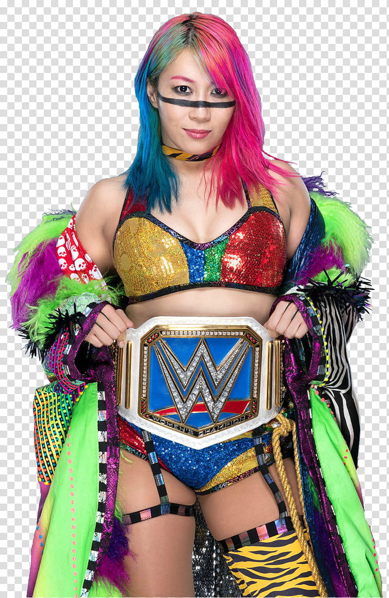 Asuka SDLive Womens Champion  NEW transparent background PNG clipart