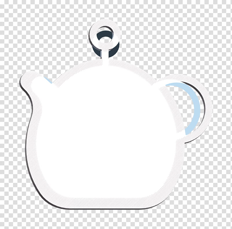 Teapot icon Tea icon Gastronomy Set icon, Kettle, Tableware, Serveware, Circle transparent background PNG clipart