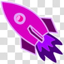 rocket v x ico+, rocketpurple icon transparent background PNG clipart