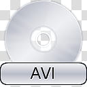 Disks For Mac, AVI icon transparent background PNG clipart