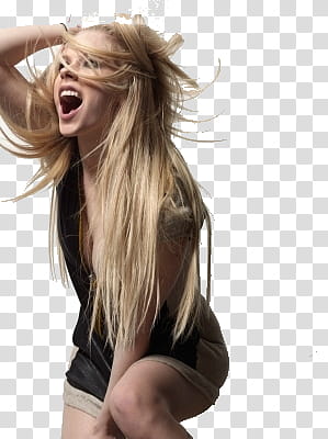 Avril Lavigne Don Flood Arena shot transparent background PNG clipart