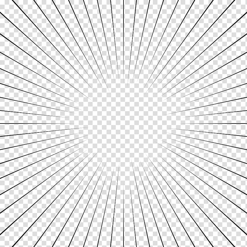 screentones action lines, abstract radiating lines sunburst transparent background PNG clipart